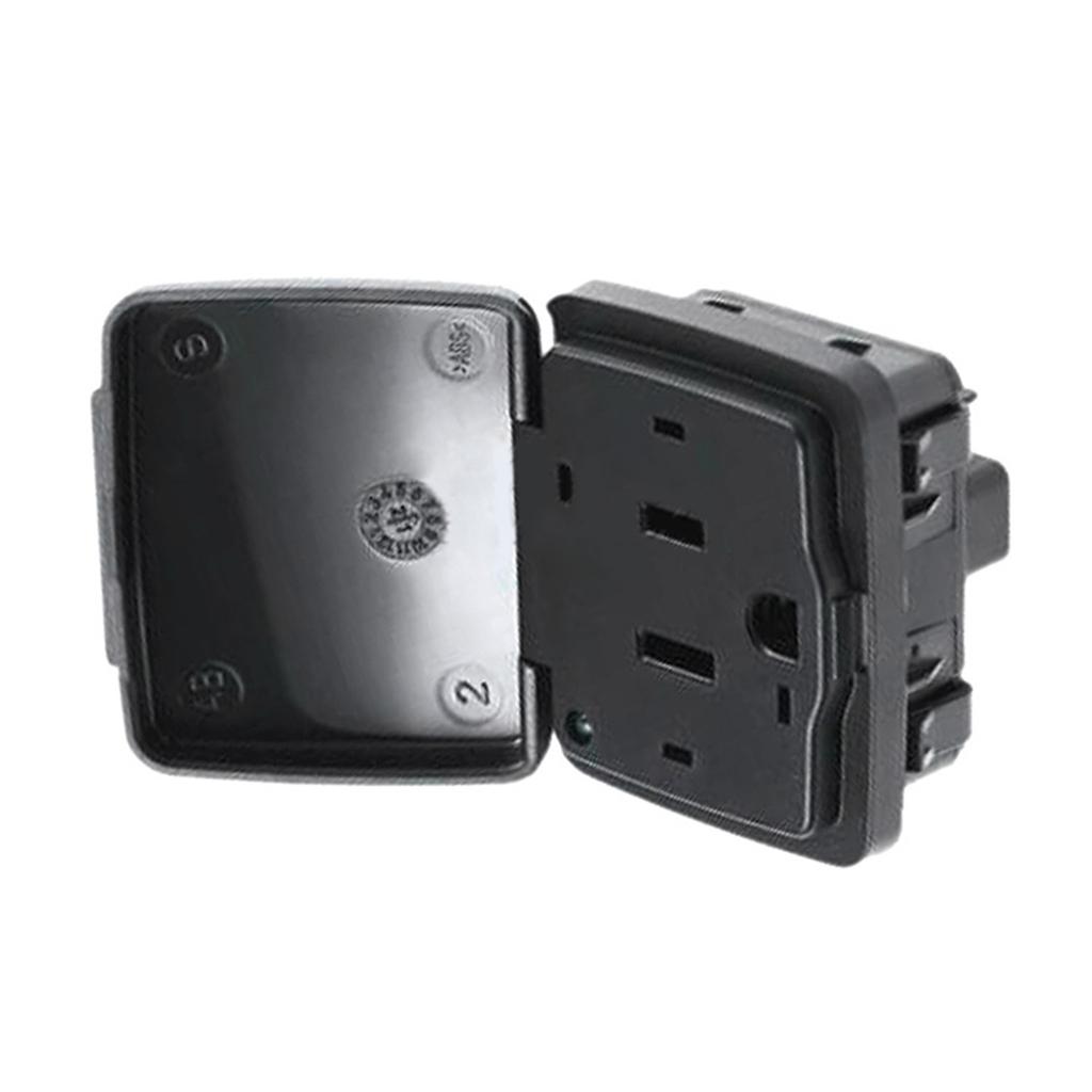 OEM BC3Z-19N236-A Car Auxiliary 110 Volt 150W Electrical Power Outlet Socket Replace for F150 F250 F350 F450