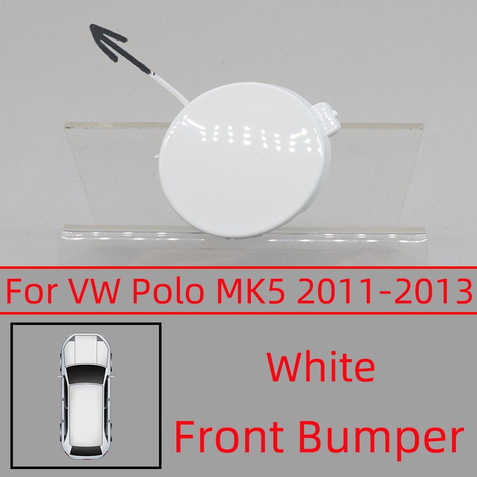 Auto Front Bumper Towing Hook Eye Cover Cap For Volkswagen VW Polo MK5 2011 2012 2013 Tow Hook Hauling Trailer Lid 6R0807241A