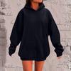 Oversized Fleece Hoodies For Women Long Sleeve Pullover Sweatshirts With Pocket