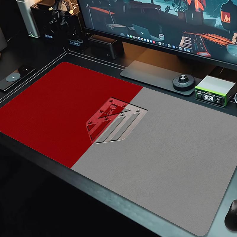 Atletico Madrid Mouse Pad Large Gaming Table Cushion Non-slip Laptop Tablet Big Mousepad XXL Mat Mini PC Playmat With Lock edge_xia
