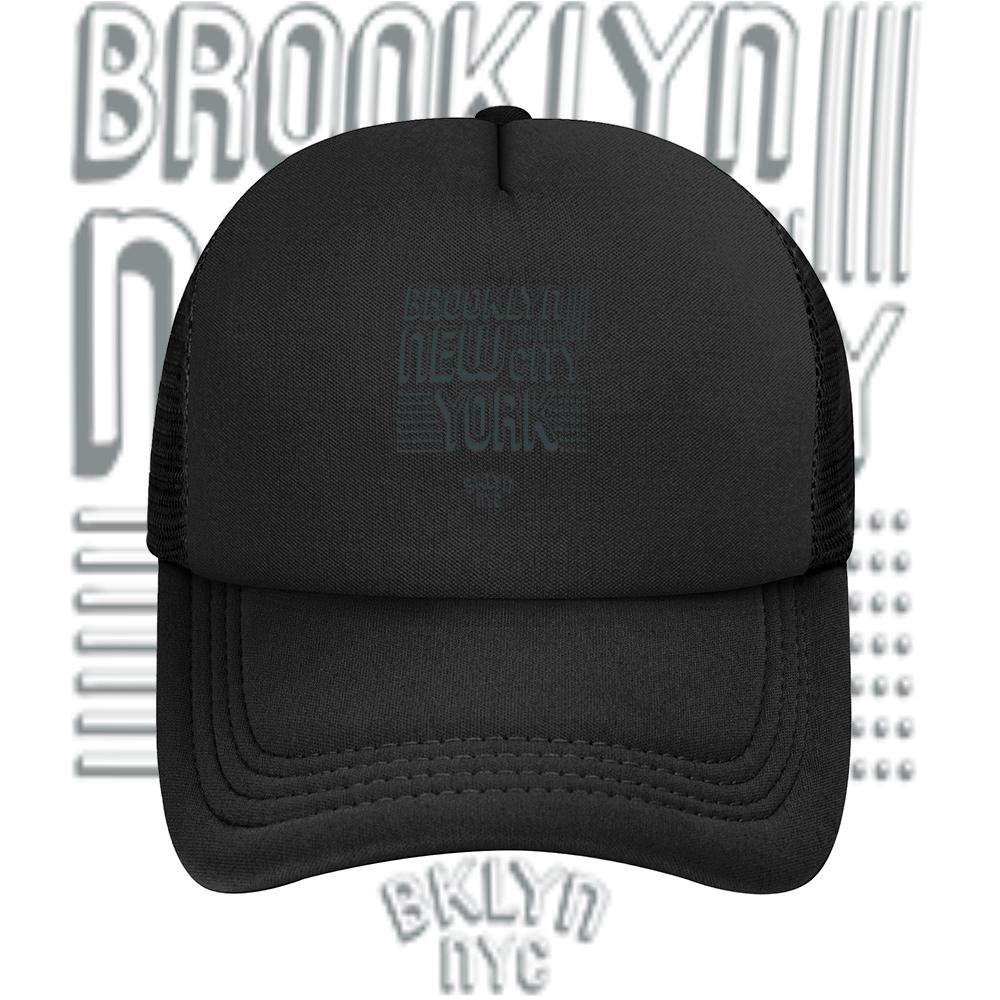 Brooklyn New York City typography design Baseball Cap Anime Graphic Hats Adult Unisex Women Sports Outdoor
