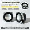1Pcs 2 Inch 4  3W Full Range Speakers Portable 52Mm Audio Loudspeaker Subwoofer Diy Hifi Stereo Sqaure Bluetooth Speaker
