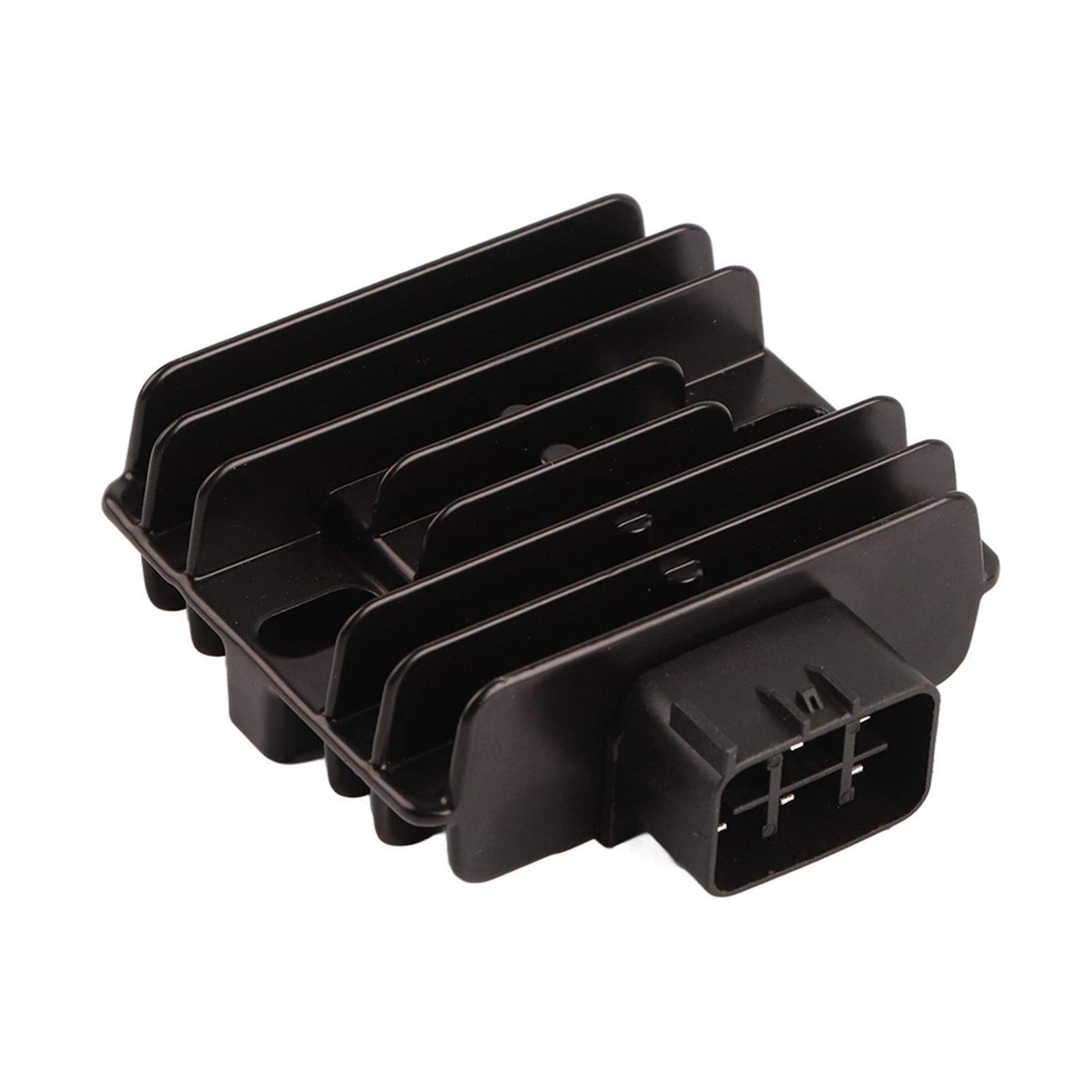 

21066-0010 Аксессуары для мотоциклов Выпрямитель для Mule 600 Регулятор напряжения Выпрямитель 21066‑0010 Подходит для Mule 600/610/SX/KAF400 чёрный