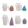 Christmas Tree Candle Silicone Molds for Handmade Candle Soap Home Decoration Chocolate Fondant Mould for Making Candy