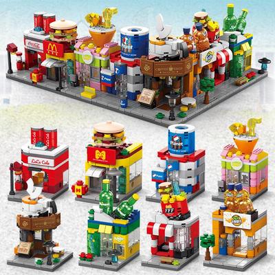 Lele Brothers Compatible Building Blocks: Educational Interlocking House Model for Kids