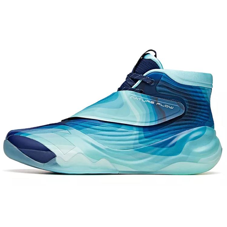 

new Anta KT6 KT Water Rhyme Slip-Resistant Cushioning Wear-Resistant High-Top Performance Basketball Shoes Blue 40