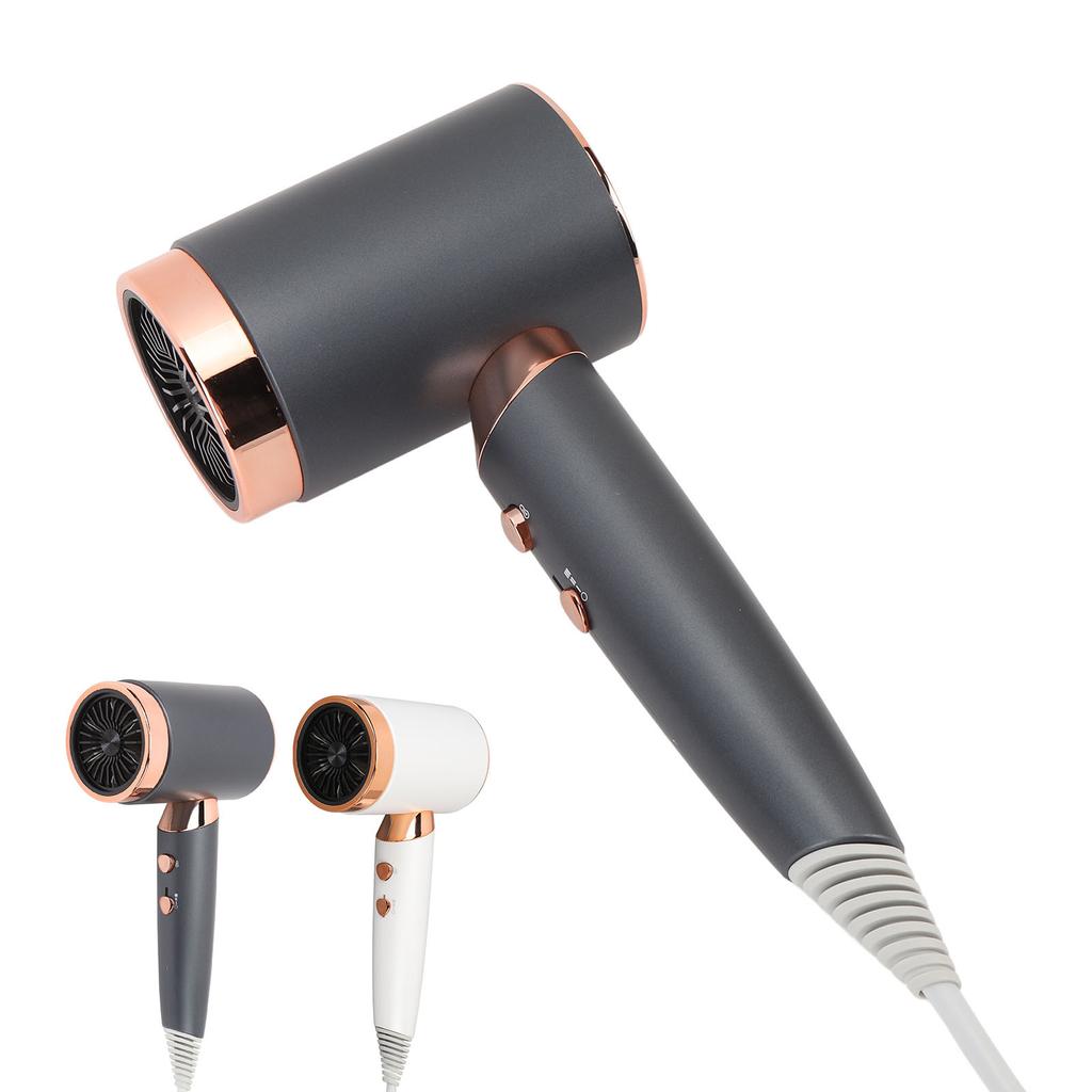 Negative Ion Hair Dryer 1400W 20000RPM High Speed Temperature Control Sensor Professional Low Noise