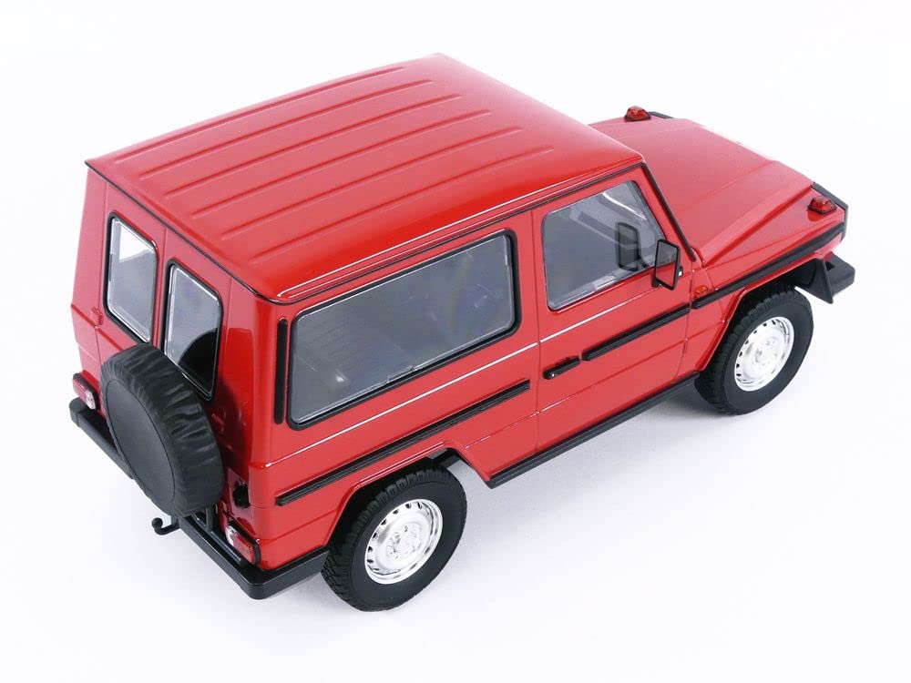 Minichamps 155038002 1980 Mercedes G Model Short Red Collectible Miniature Car 118 (W460) -