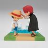 One Piece World Collectable Figure Log Stories Monkey D. Luffy & Shanks Multicolor 7cm