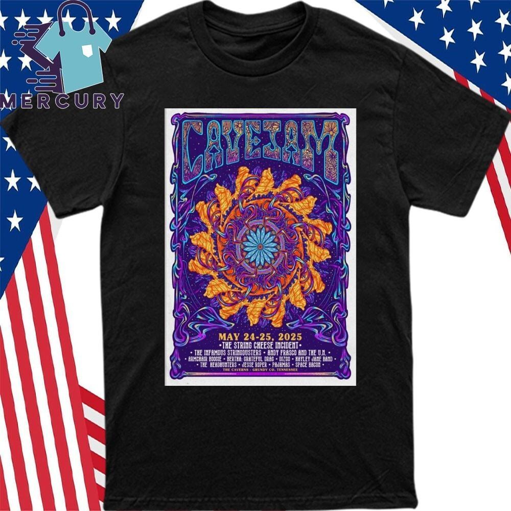 Cavejam May 24-25, 2025 Grundy CO TN Poster Shirt Unisex T-Shirt XXXXL