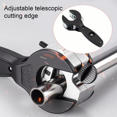 Ratcheting Pipe Cutter Tool Pipe Cutting Cutting 5/16-1-1/8 Inch Tool for One-Hand Fast Stainless Steel Copper Aluminium PVC