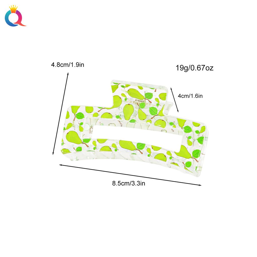 Printed Hairpin Floral Hairpin Cute Shark Hairpin Summer Ladies Hairpin