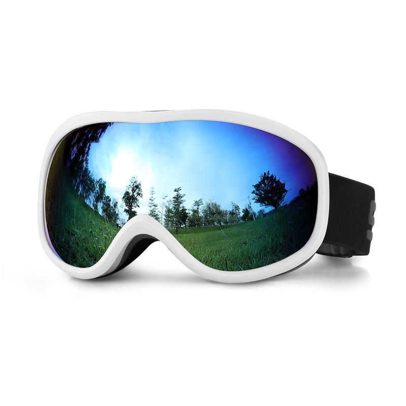 Anti-snow Blindness Snowboard Goggles Anti-fog Card Myopia Ball Lens Large Field of View Ski Goggles
