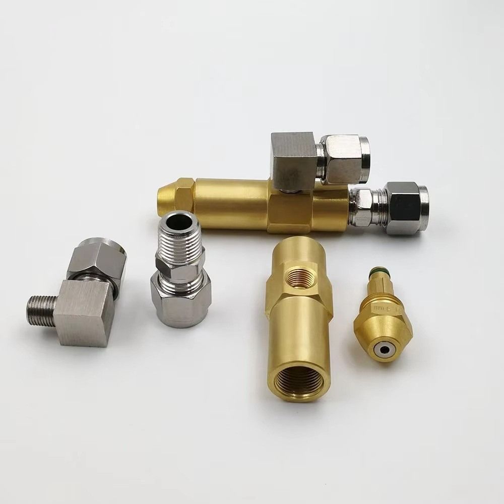 Fan Spray Siphon Nozzle Stainless Steel Fittings Oil Burner Nozzle  Spraying Industry