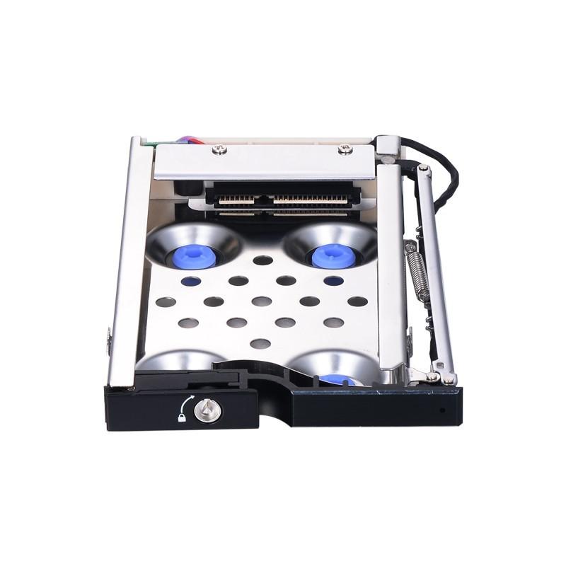Factory Price Aluminum 2.5 Inch Hot Swap Drive Bay SATA SSD Hdd Mobile Rack Enclosure SATA&2.5 чёрный