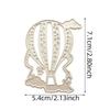 Metal Die Cuts Hot Air Balloon Embossing Stencil Cutting Dies for Card Making Scrapbooking Paper Craft DIY Template Mold