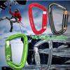 Aluminum Safety Carabiner 10 Colors D Shape Buckle High Quality Climbing Buckle Outdoor Tool