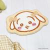 MORIPiLO Chiikawa Rabbit Entrance Mat - Indoor, Small, Ribbon Beige (31 x 46 cm)