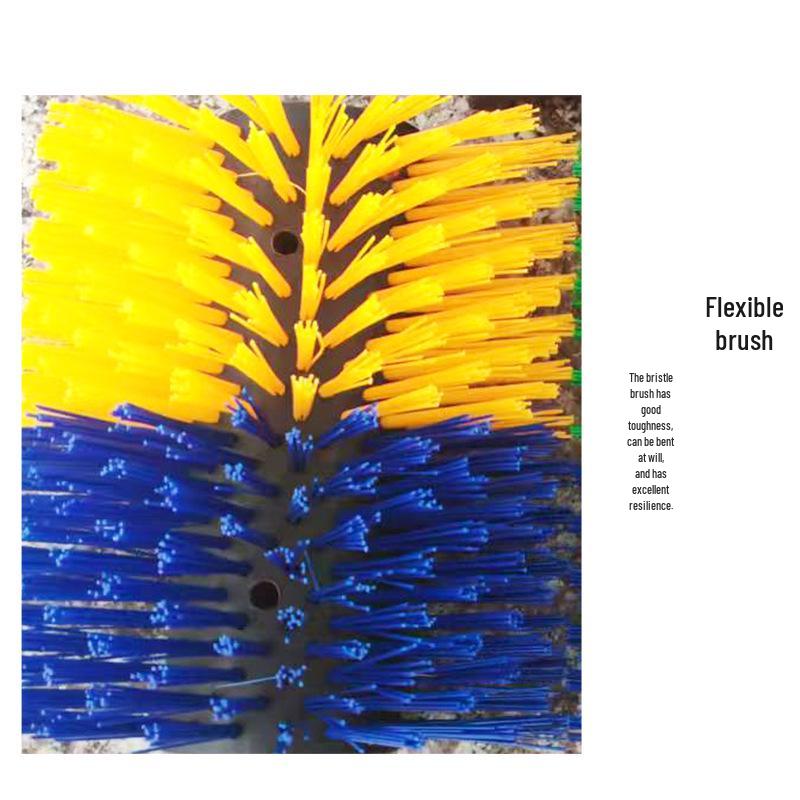 Half-Sided Rotating Body Brush for Dairy Cows - Massage and Cleaning Roller