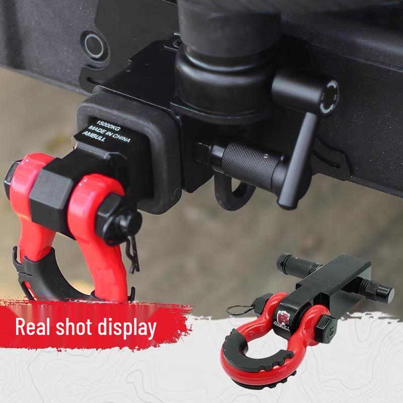 Universal Hitch Pin Trailer Receiver Lock with Anti-Corrosion Strap & 2 Keys for Anti-Theft Protection