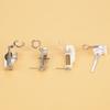 4 pieces metal roller press presser foot for industrial flatbed sewing NaMachines and hvy fabric