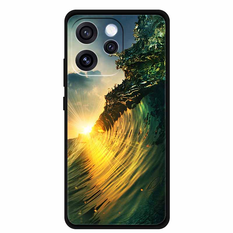 Phone Case for Oppo Reno15 Soft TPU Silicone Cover for OPPO PLW110 6.32" Black Case For Oppo Reno 15 5G Fashion Cool Coque Shell