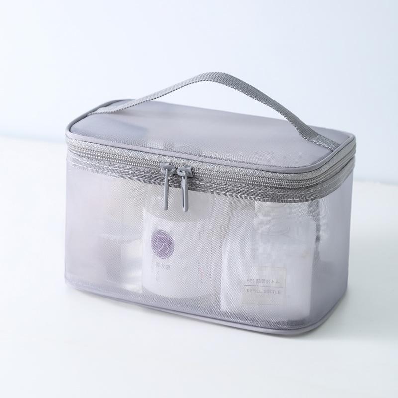 Portable Large-Capacity Toiletry and Cosmetic Bag with Palace Style and Optional Logo