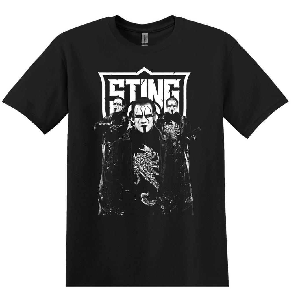 T-shirt Wrestling Sting Nera S-3XL