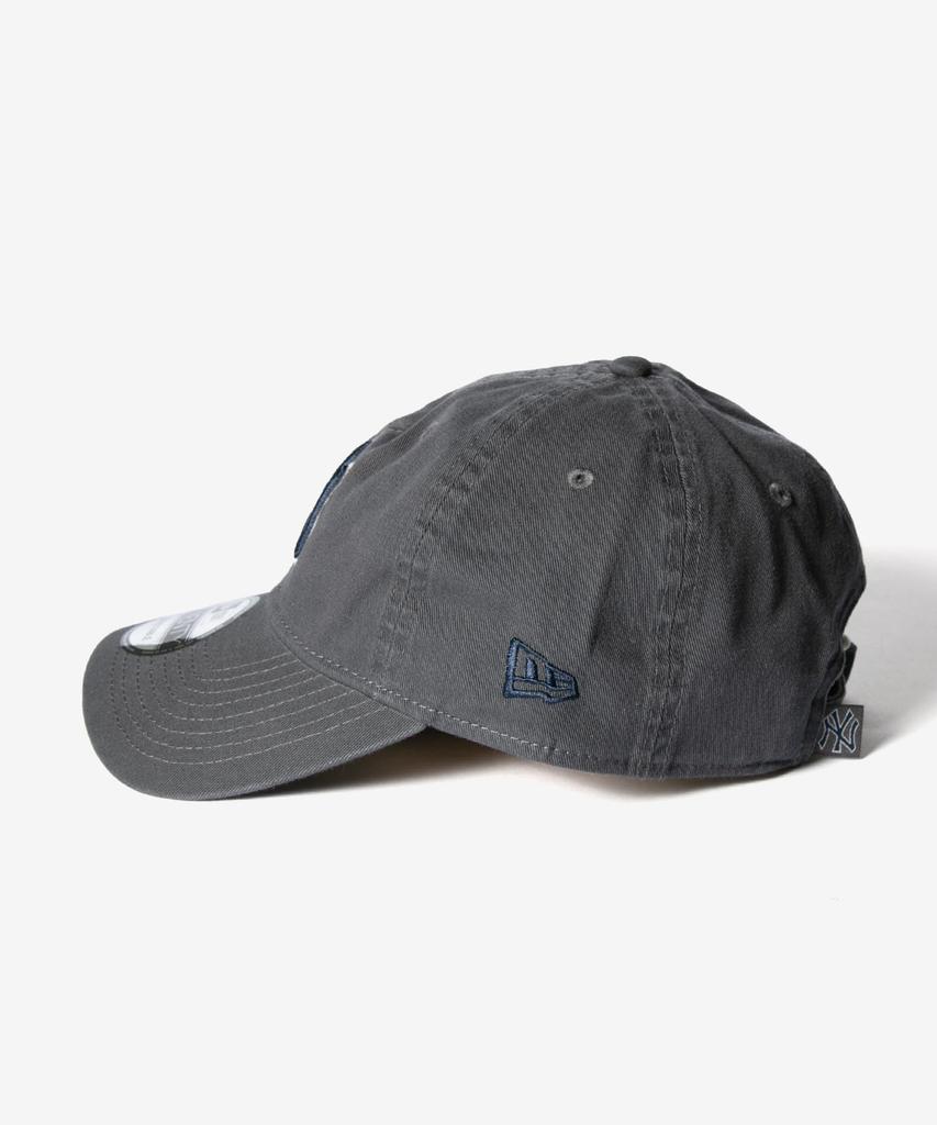 New Era 9TWENTY New York Yankees Gray Free Size Cap, & Navy, [Used]