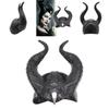 Enchanting Maleficent 2 Mistress Of Evil Cosplay Mask With Striking Black Horns