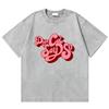 Washed Vintage Rapper Doja Cat Say So Graphic Tshirts Men Women Hip Hop Oversized T Shirt Male Fashion Casual Short Sleeve Tees