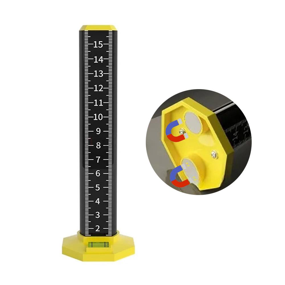 Light Steel Leveling Tool, Ceiling Tiles Floor Special Leveling Ruler, Wall Lay Gradienter Stick, Solves Uneven Installation