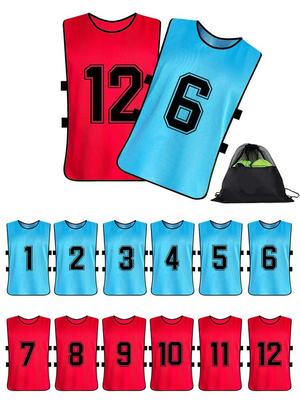 Striped Confrontation Vest for Children & Adults - Football Training Gear