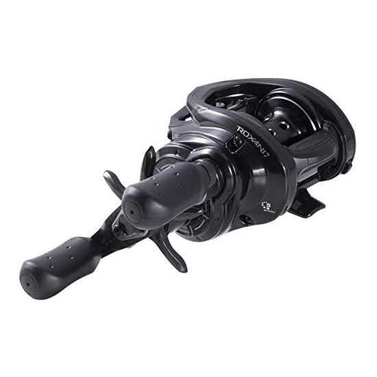 AbuGarcia ROXANI7-L Left Handle High Gear Baitcasting Reel Carbon Handle Saltwater Compatible