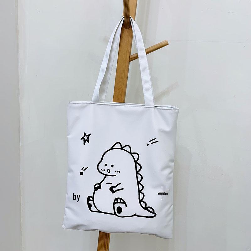 2023 Sommer Canvas Tragetasche für Studenten - Lässige Einzel-Schulter-Handtasche