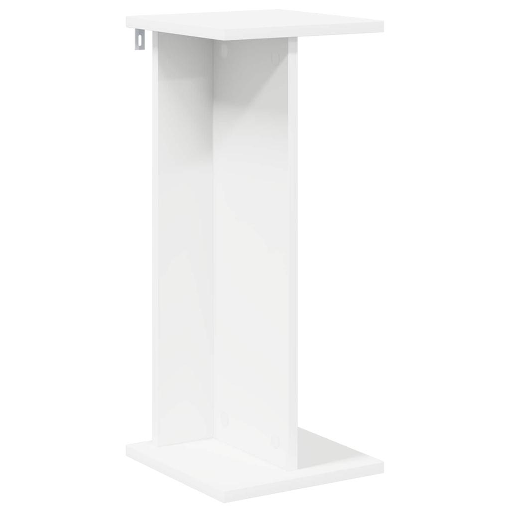 Plant Stand White 25 x 25.5 x 60.5 cm Particleboard
