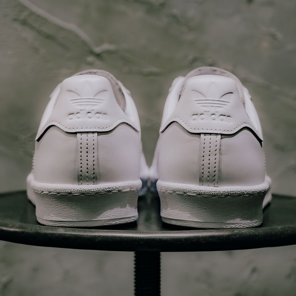 Adidas CAMPUS 80S Footwear White Sneakers ORIGINALS Unisex JR2740 Footwear White / Footwear White / Footwear White