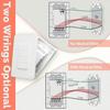MOES Tuya ZigBee Smart Light Switch US Push Button Wall Switch Work With Alexa Google Home Neutral Wire/No Neutral Wire Required