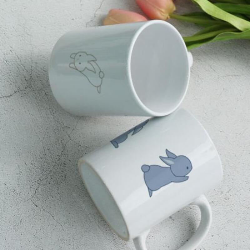 gb742-Design Mug 2p-Kkangchong Rabbit