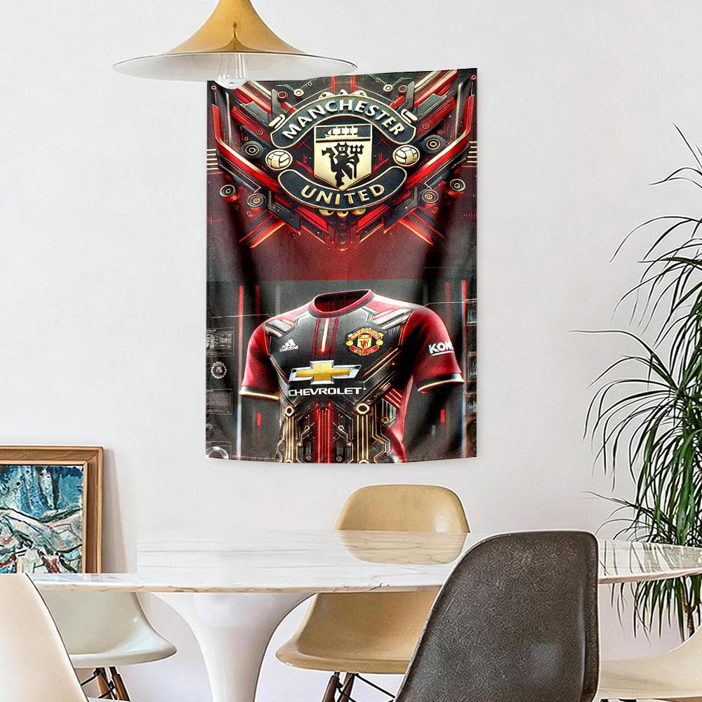 Manchester Wall Decor Tapestry Art For Pet Memorial Birthdaywedding Party Backdrop Family Gift
