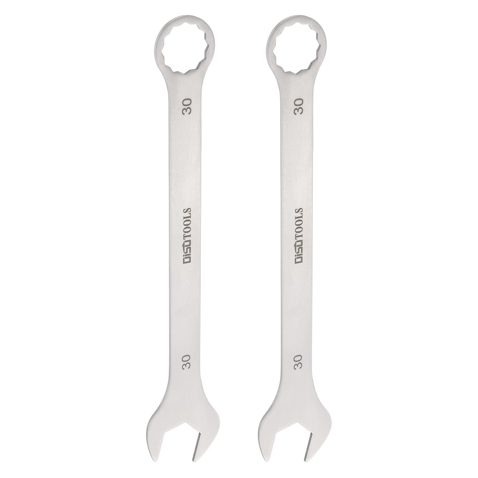 

uxcell Combination Ratchet Thin Spanner Wrench Mirror Open Auto Car Furniture Assembly Spanner, Wrench, Set, 30mm, 2-Piece, CR-V Steel, Finish,