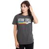 STAR TREK Unisex Erwachsenen Regenbogen Trail T-Shirt