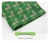 Plaid Boys' Shorts & Excavator Print Shirt Set - Summer Two-Piece Outfit