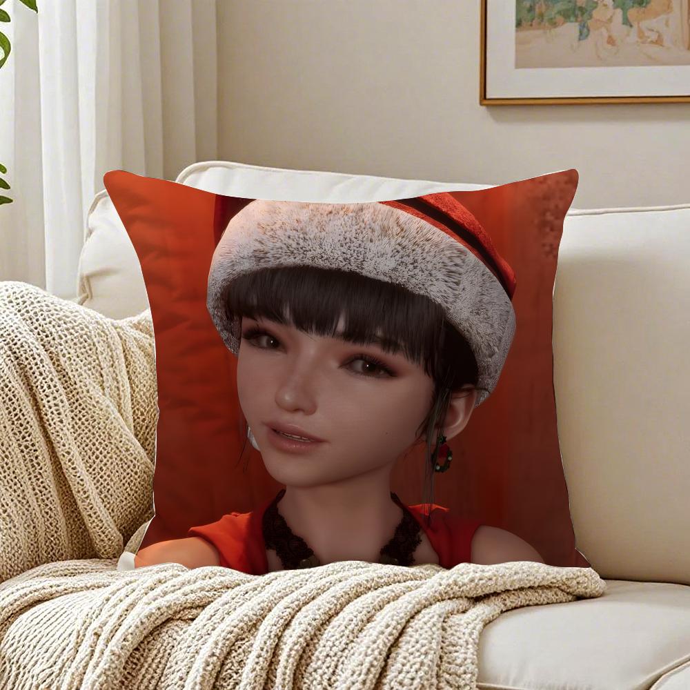 Stylish Game S-Stellar B-Blade Cushion Cover Linen Pillowcase Soft for Sofa Bed Home Room Decor