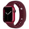 Compatible Silicone Watch Strap for Apple Watch S11 - All Series, Universal Double-Section Snap Button.