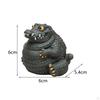 Crocodile Statue Tea Pet Ornament Art Decorative Figurine Animal Sculpture for Ceremony