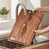 Zhang Xiaoquan Whole Ebony Wood Cutting Board
