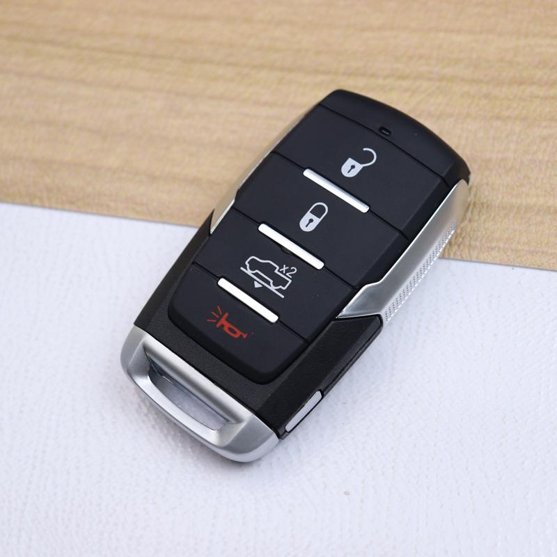 Car Key Fob Case Shell Housing For Dodge Trx Ram 1500 Rebel Pickup +