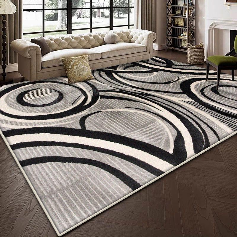 Nordic Abstract Large Living Room Carpets Luxury Decoration Home Sofa Fluffy Plush Rug 200x300CM Bedroom Antiskid Soft Mat Floor