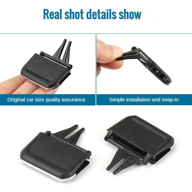Suitable for 17-21 New Volkswagen Tiguan Air Conditioning Vent Paddles and Car Wind Direction Adjustment Buckle Accessories